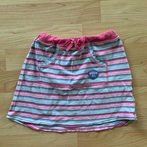 Striped Little Girl's Skirt